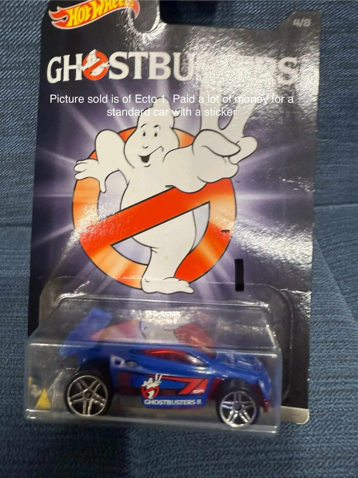 Hot Wheels 1:64 ghostbusters ecto-1 Coleção de enfeites modelo