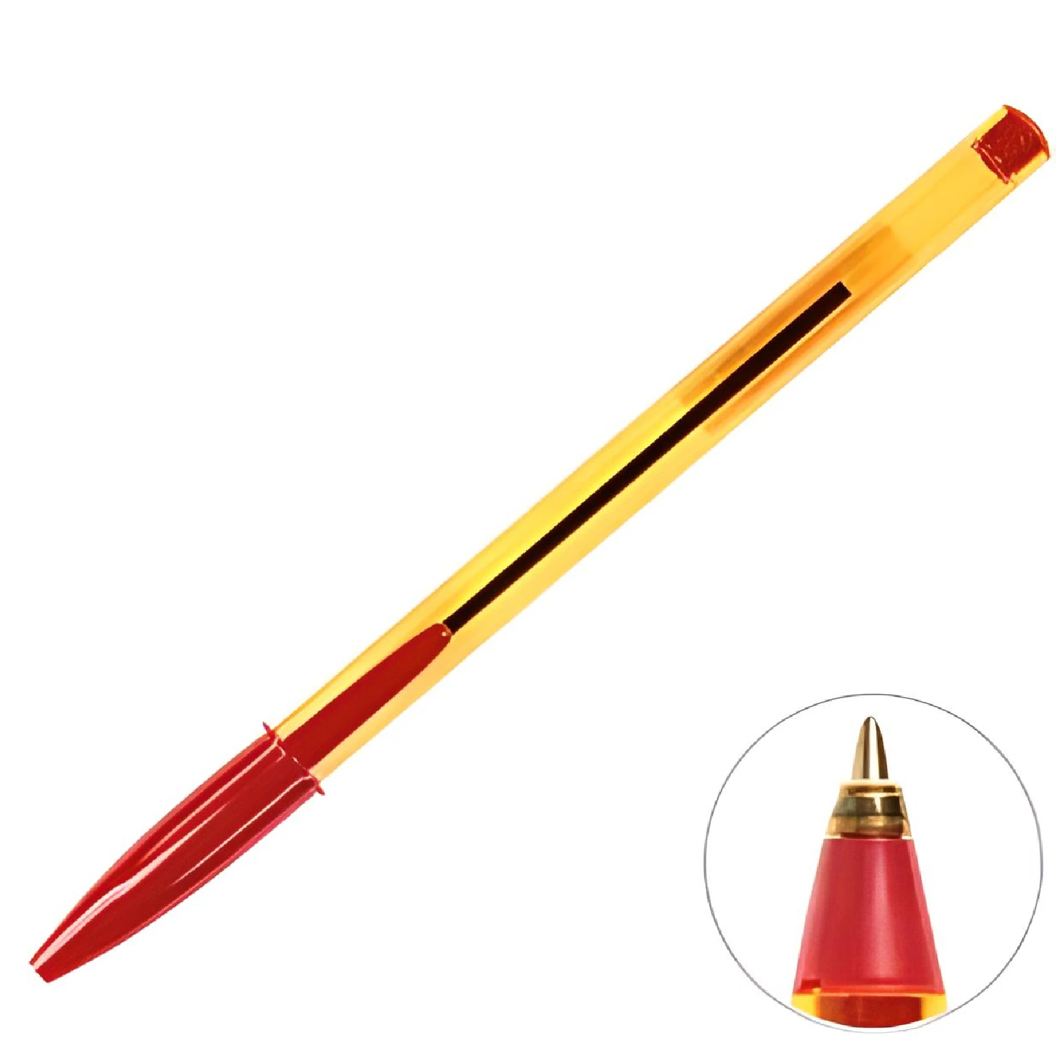 BIC CRISTAL ORIGINAL FINE 0.8mm PEN - 2 COLORS