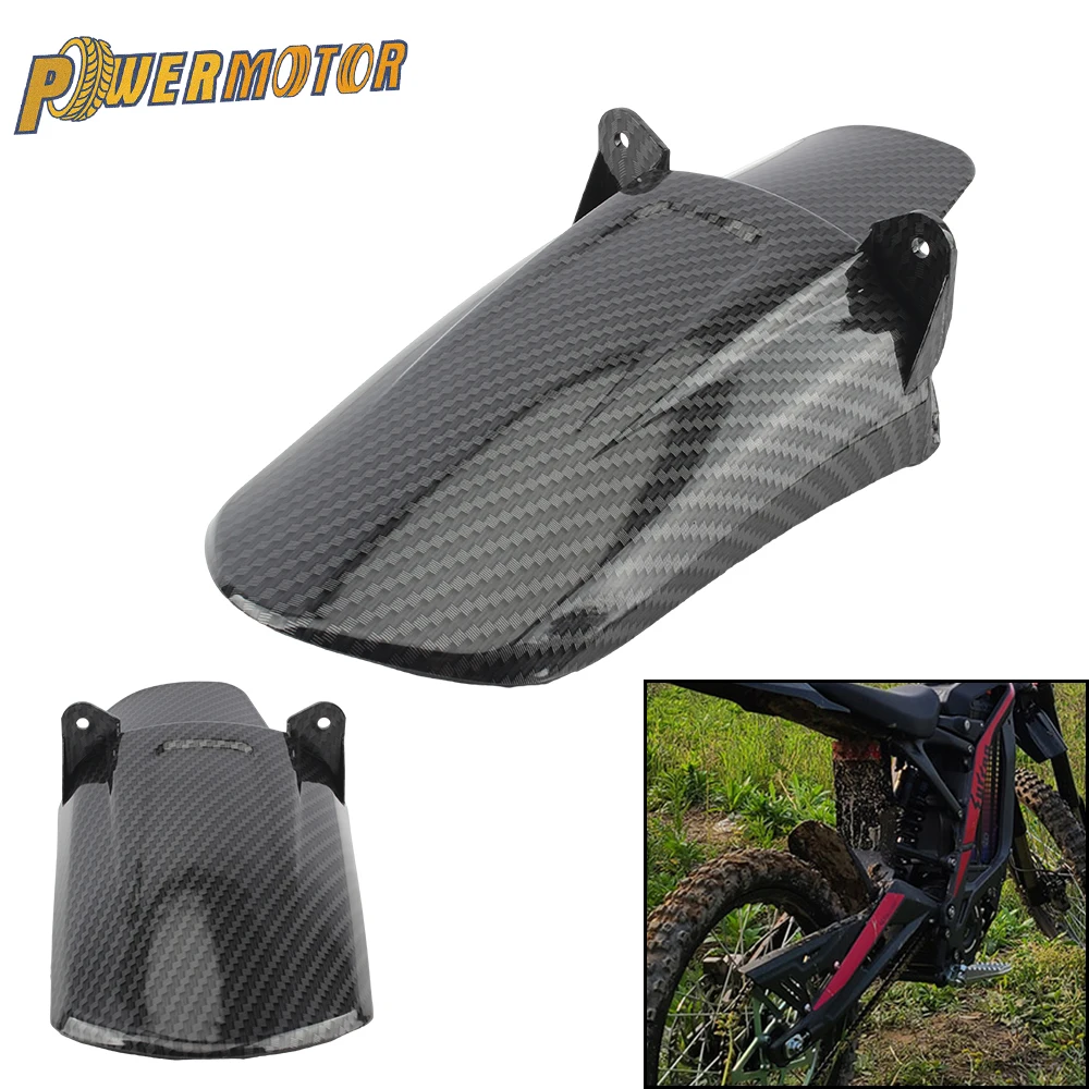 

Мотоциклетный задний амортизатор для Sur-Ron Surron светильник пчелиная грязезащитная Пылезащитная крышка крыло из углеродного волокна Электрический Мотокросс Велосипед