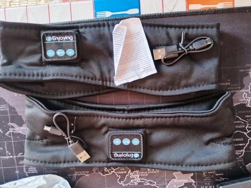 Original Wireless Bluetooth Headset Sports Sleep Headband Eye Mask photo review