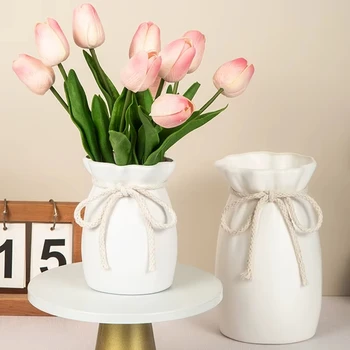 Elegante Vaso Autoirrigante, Delicato Vaso Moderno per Piante da Interno, Regalo per Appassionati di Giardinaggio