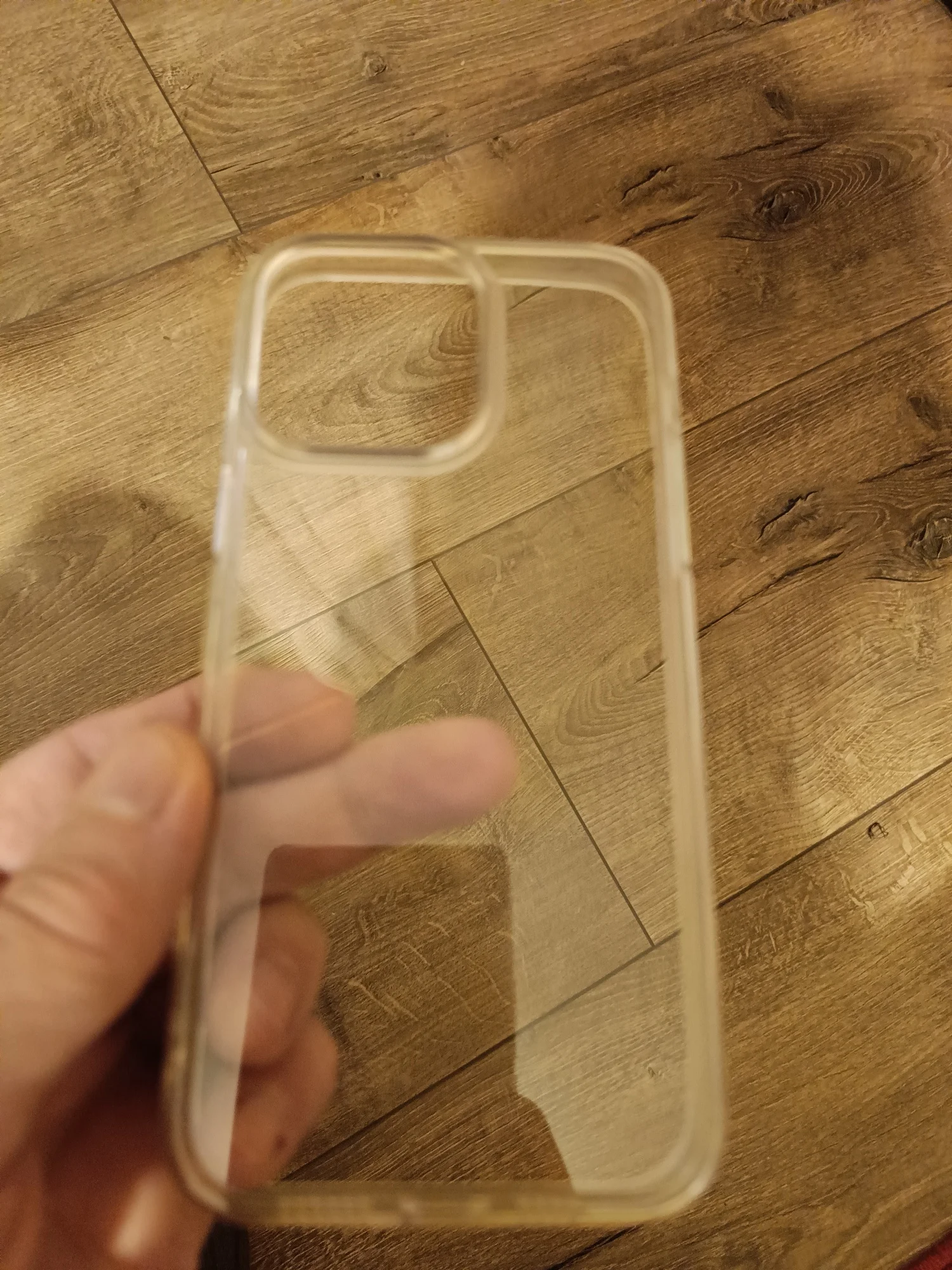 Transparent Luxury Acrylic - Case for iPhone photo review