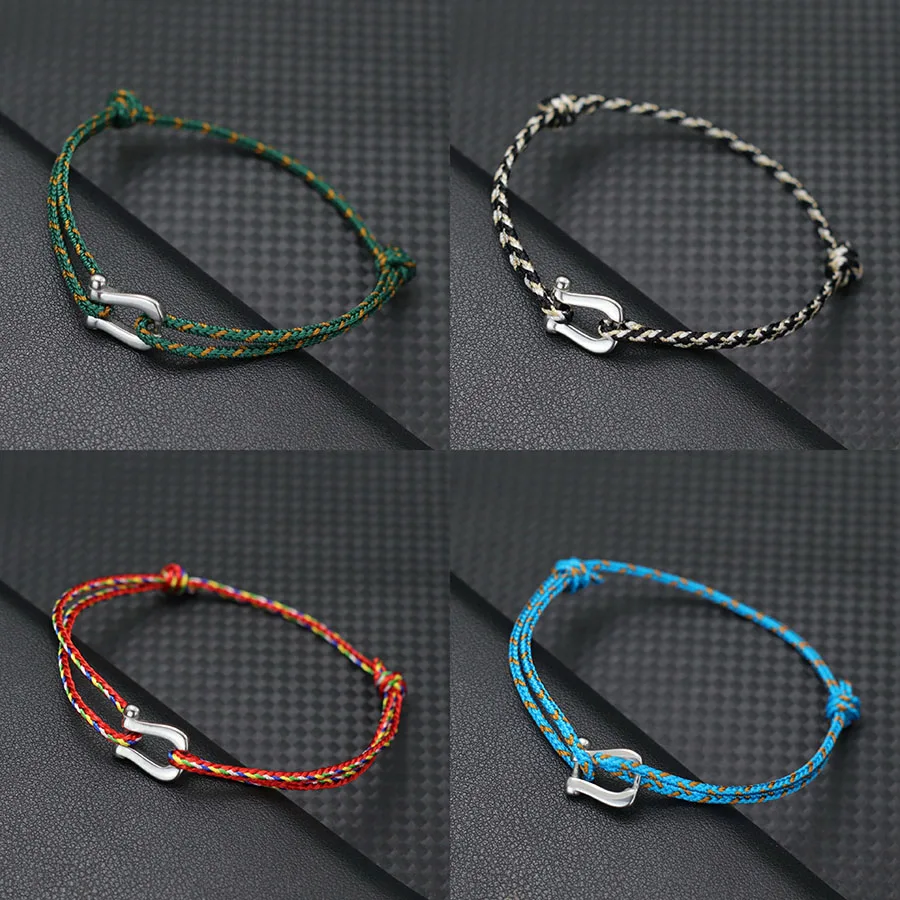 Red String Bracelet for Men and Women Adjustable Thin Cord