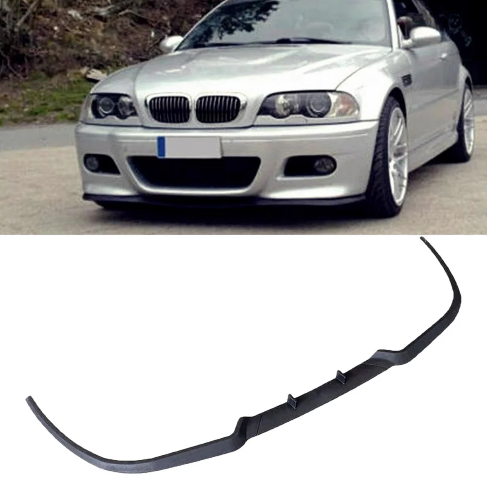 Per Bmw Serie 3 E46 M M3 Cupra R Spoiler Anteriore Paraurti Anteriore Lip Spoiler Lip Universal 3Pcs Body Kit Sport Tuning Protector