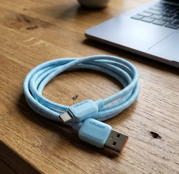 Essager 7A 100W USB Type C Cable For Huawei Honor 88W PD Fast Charging Charger USB A Data Cord Cable For Xiaomi Oneplus Samsung photo review