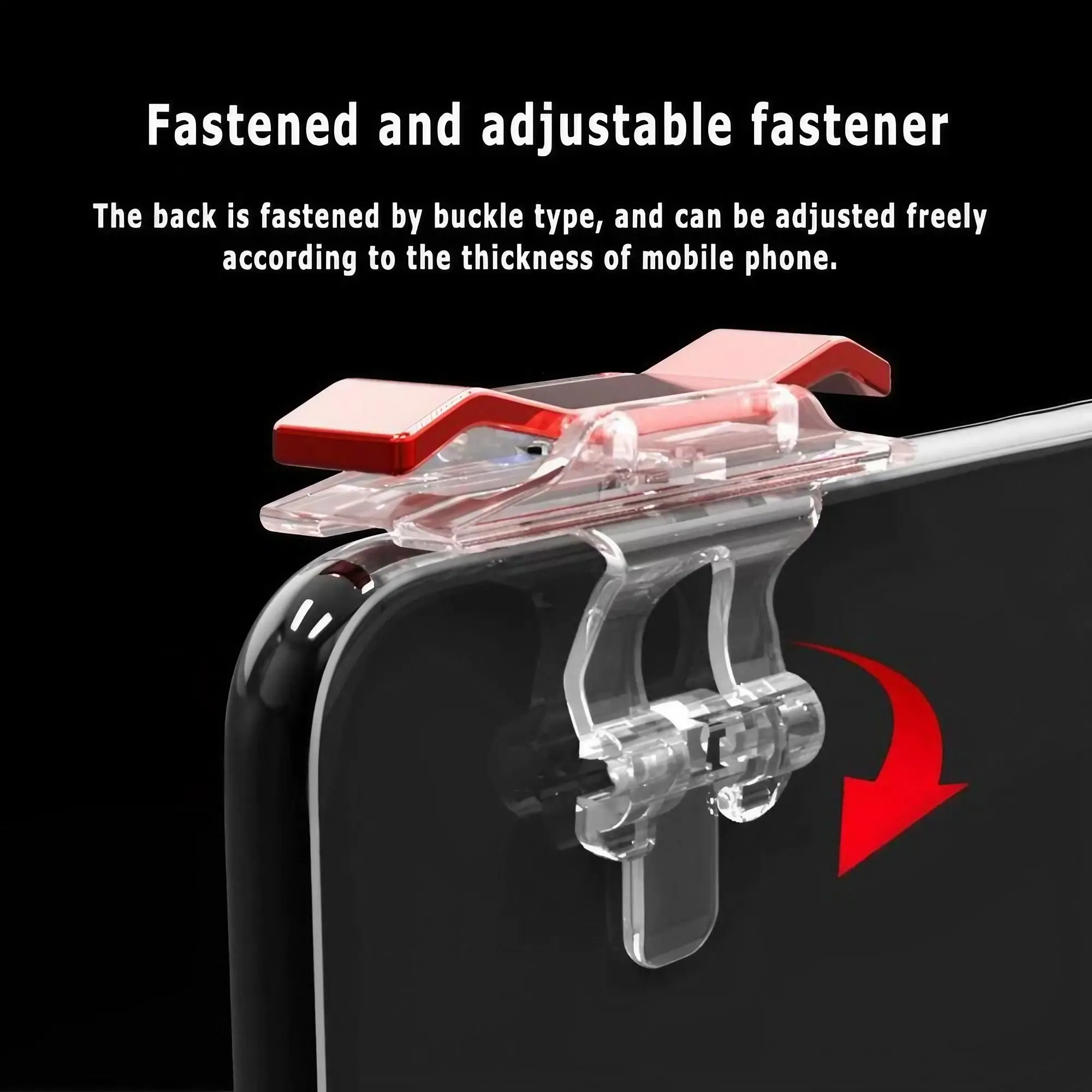 PUBG/Fortnite/Call of Duty, Shooter Sensitive 컨트롤러 조이스틱 조준 및 화재 트리거용 모바일 게임 컨트롤러 게임 트리거