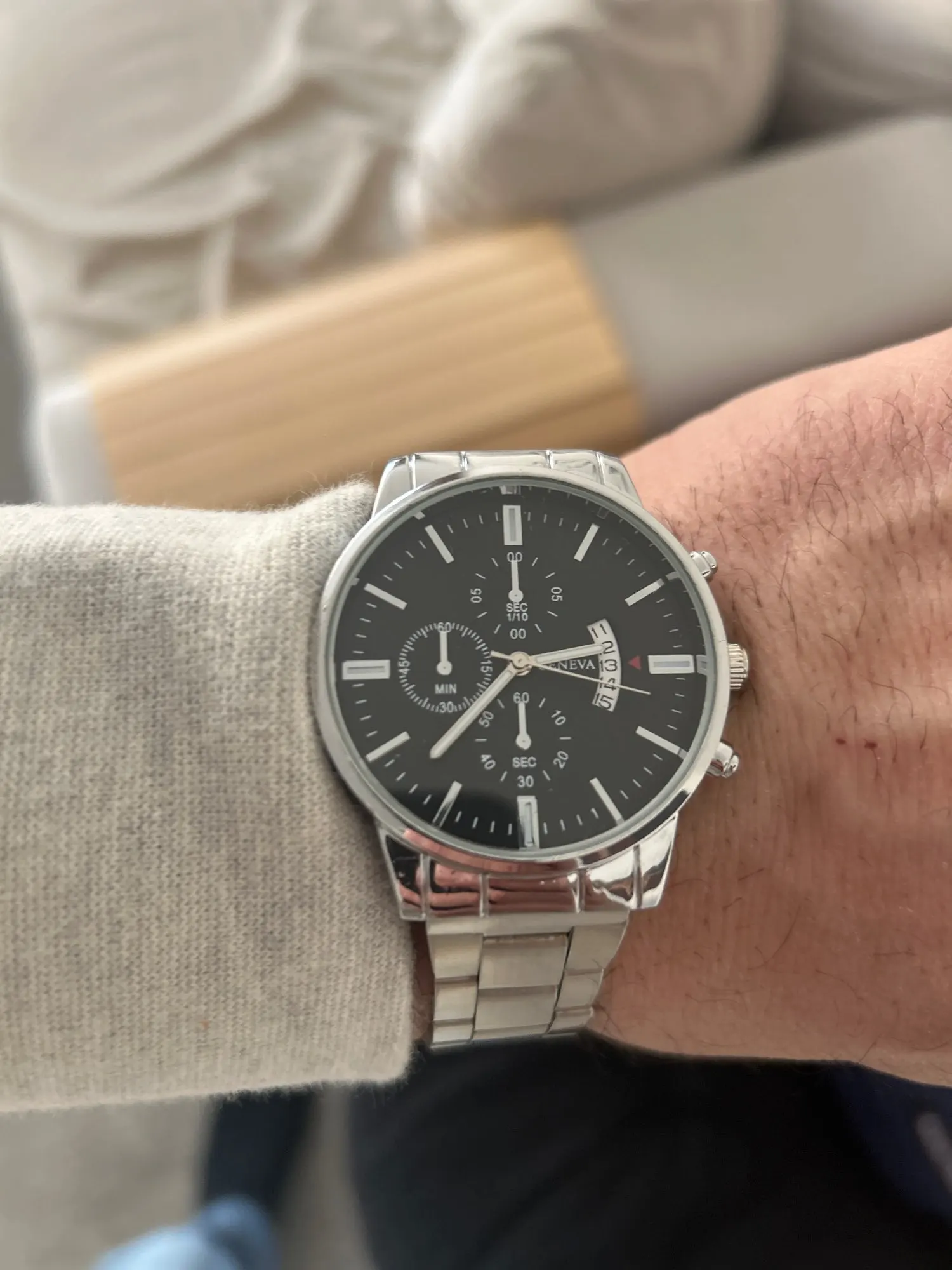 Fashion Men's Stainless Steel Watch photo review