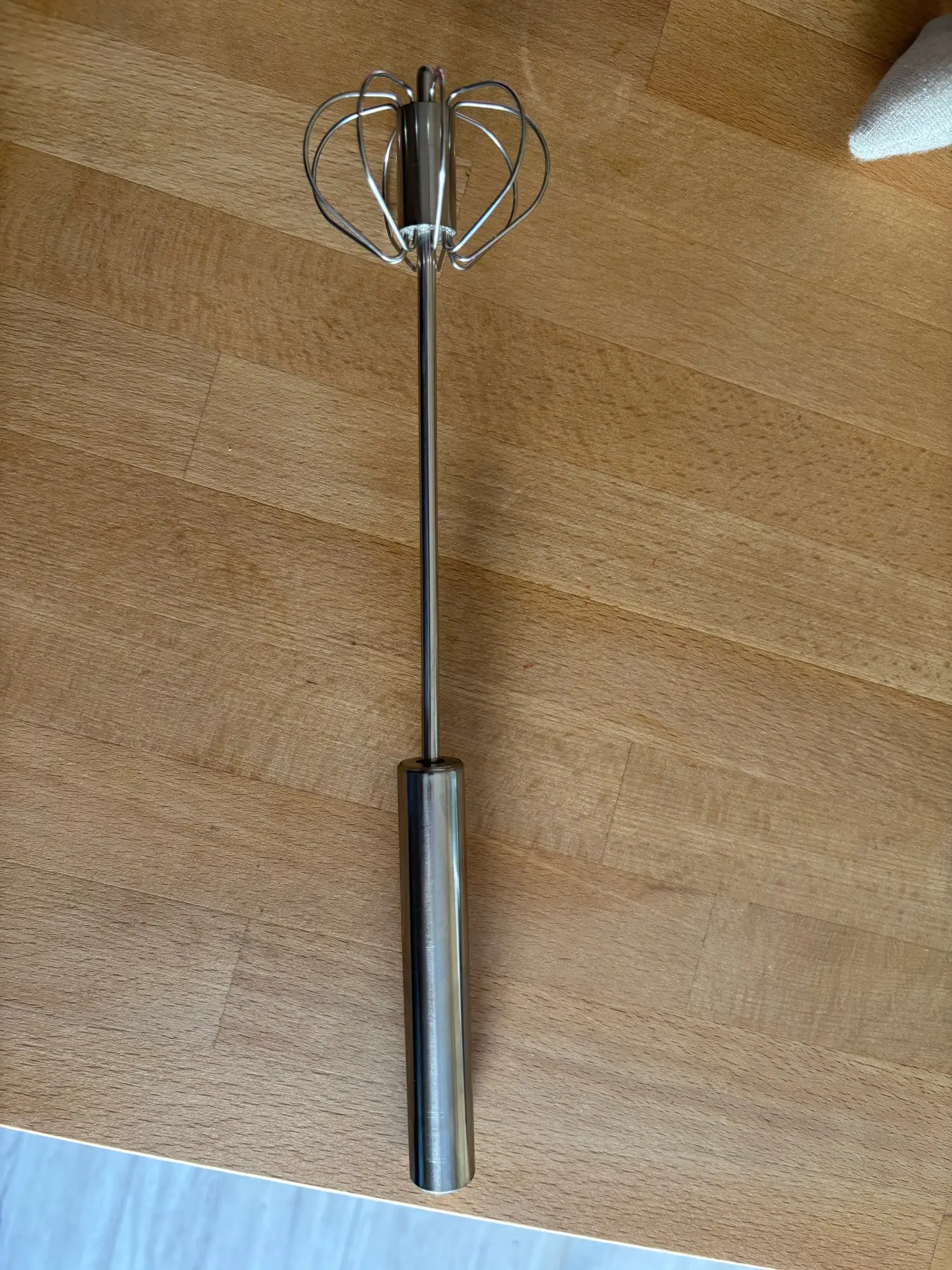 Stainless Steel Rotary Whisk Semi-Automatic Mixer Manual Whisk Household Cream Eggs Baking Gadgets photo review