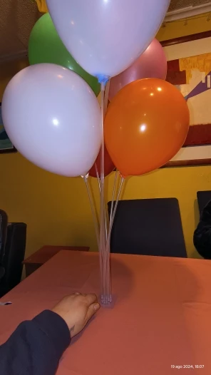 Wedding Table Balloon Stand - Balloon Holder Support for Floating Table Decorations photo review