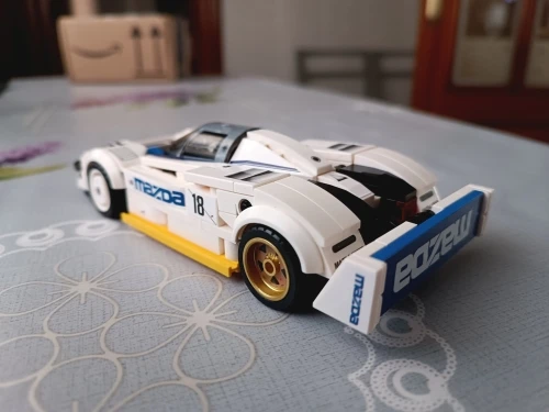 1:24 Technical Drift Racing Car Building Block Model – Assembly Set fo ...