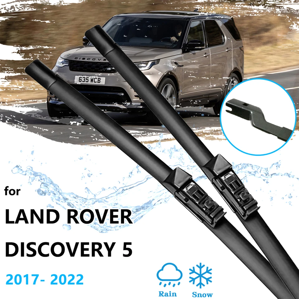 Wiel Baffle Accessoires 4x Auto Spatlappen Voor Land Rover Discovery 5 L462 (2017-2019) - Zwart, Geen Boren Nodig