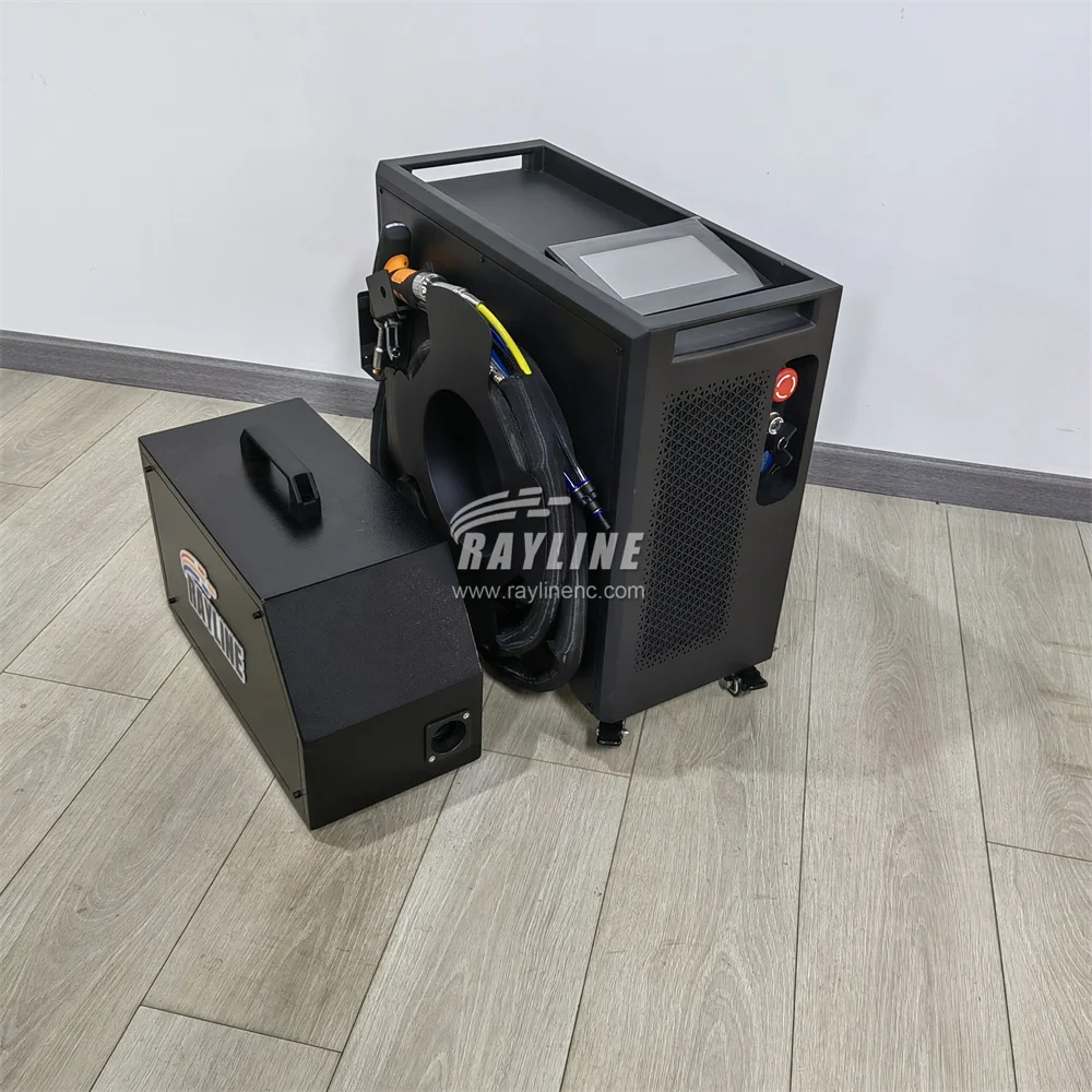 1000W Air Cooling Laser Welder 4 in 1 Strong Cutting Fiber Laser Solder Cleaning Welding Machine All Metal Steel Rust Removal 2