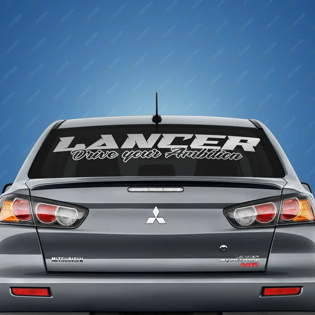 Car Sticker Scraper Tool For Mitsubishi RalliArt Lancer Ralli Art 10 Asx -  AliExpress