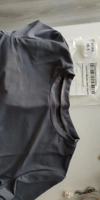 Luxe Polyester O-Neck Tee - Slim Fit Summer Essential photo review