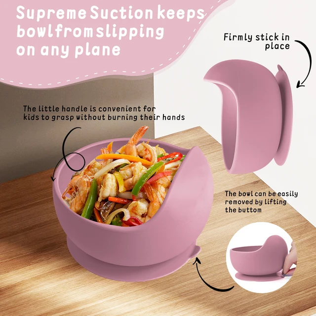 Silicone Baby Feeding Bowls 2