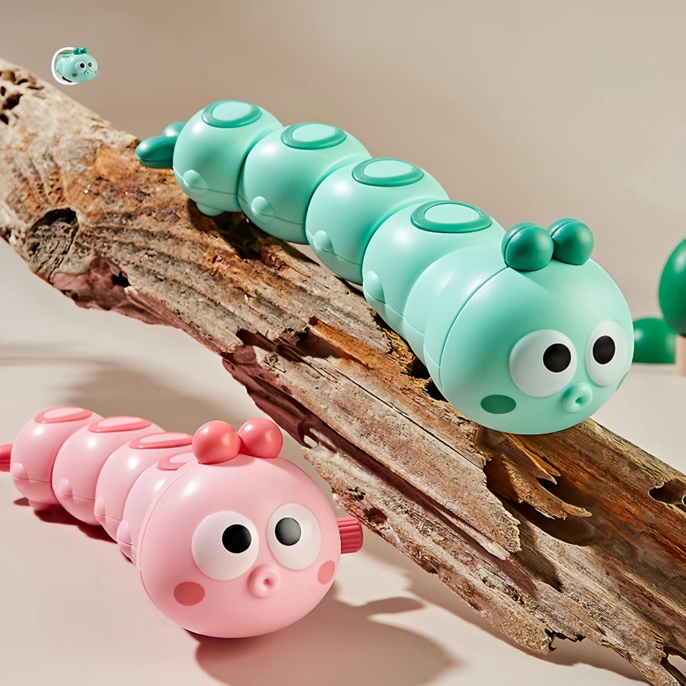 Wind-up swinging caterpillar toy cartoon wind-up swinging caterpillar baby educational crawling toy gift 4