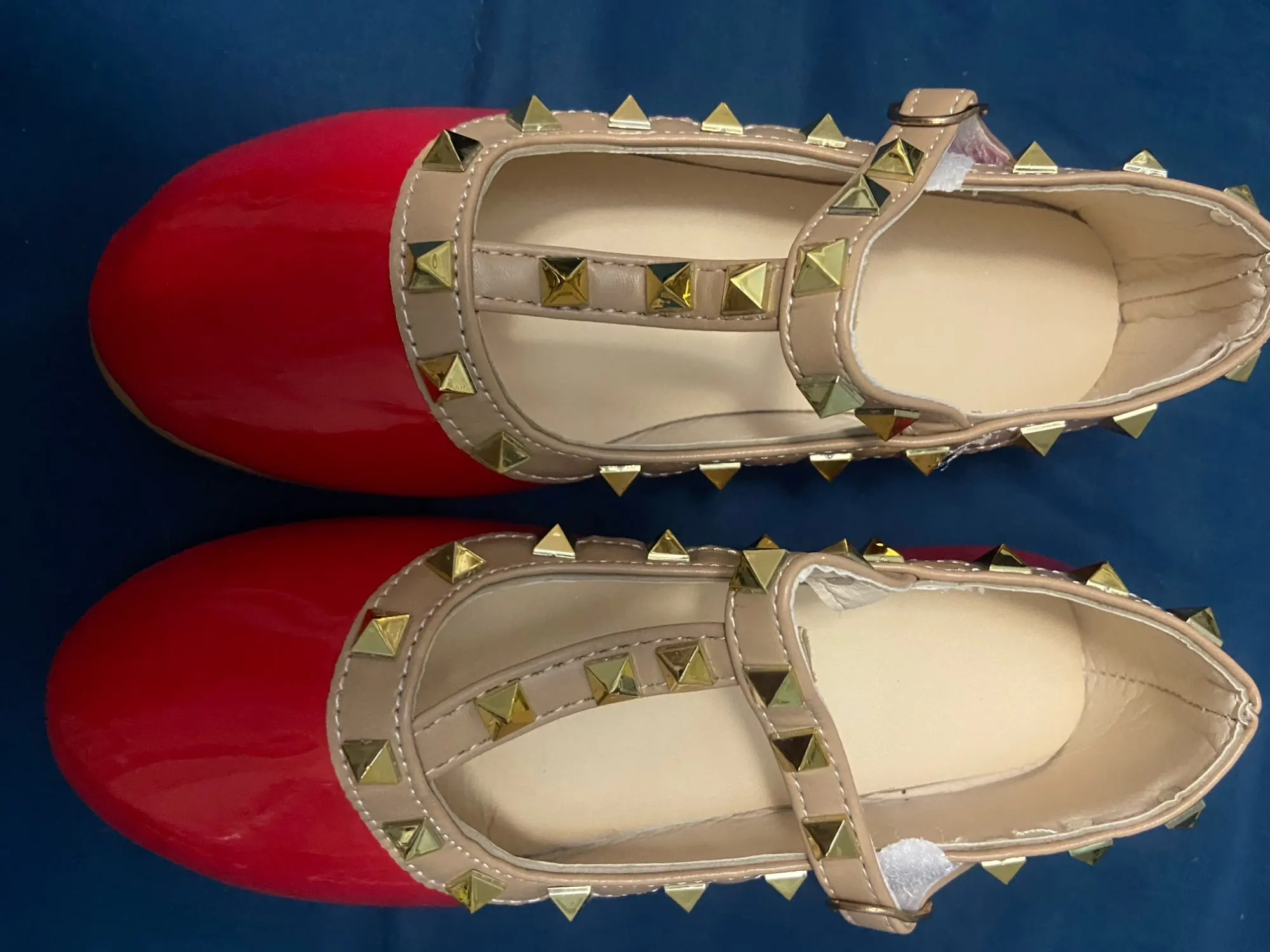 Girls T-Tied Flat Shoes photo review