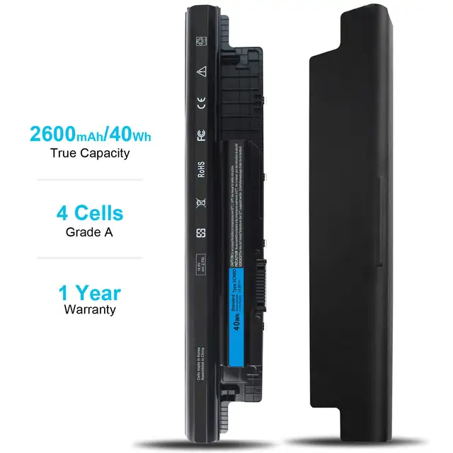 XCMRD Laptop Battery For Dell Inspiron 15 3000 Series, 14.8V 2600mAh Replacement – Compatible With Multiple Models