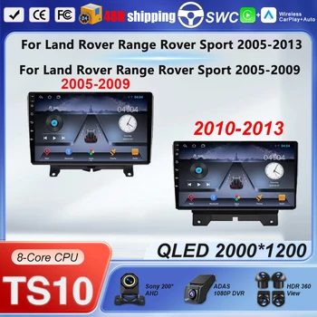 Coche para Land Rover Range Rover Sport 2005-2013 para Land Rover Range Rover Sport 2005-2009 Android Auto inalámbrico Carplay No 2din 1