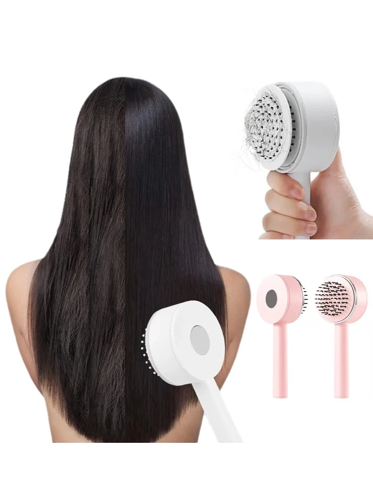 Dropship Self Cleaning Hair Brush For Women Massage Scalp Promote Blood  Circulation Anti Hair Loss 3D Hair Growth Comb Hairbrush Self-Cleaning Hair  Brush 3D Air Cushion Massager Brush Airbag Massage Comb to