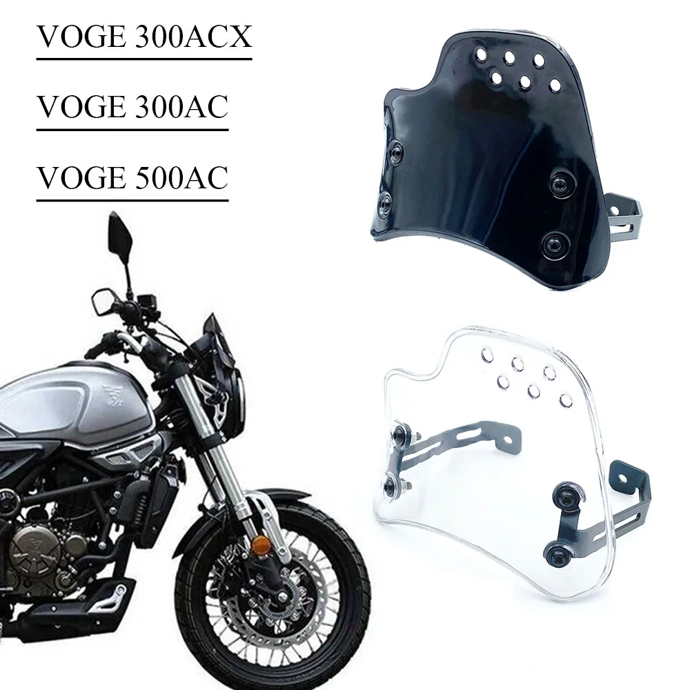 Nuova Moto Fit Voge 300Ac / 300Acx / 500Ac Parabrezza Retro Per Protezione Parabrezza Per Voge 300 Acx / 500 Ac / 300 Ac