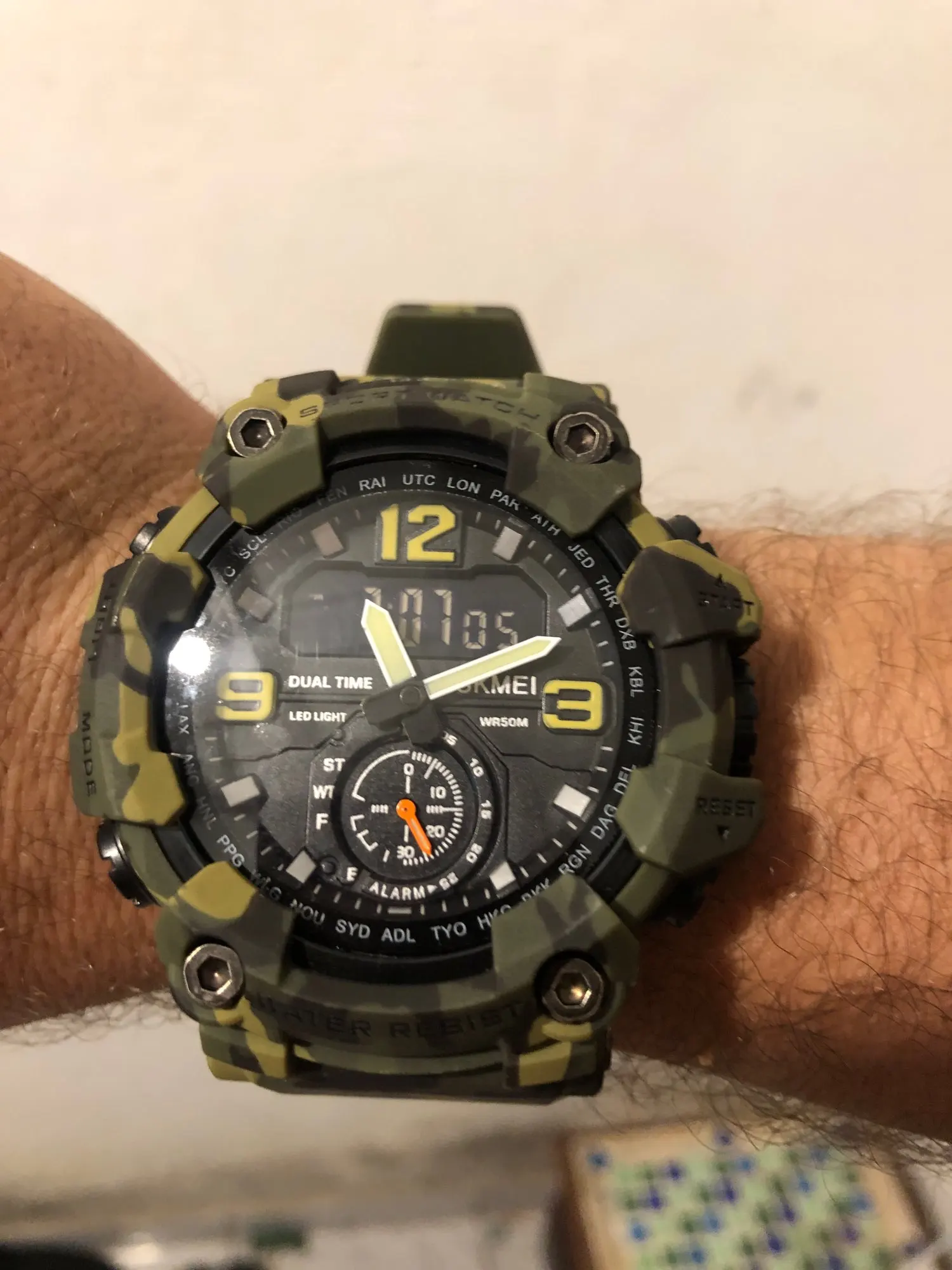 SKMEI 1637 Military Digital Waterproof Shockproof Watch for Men photo review