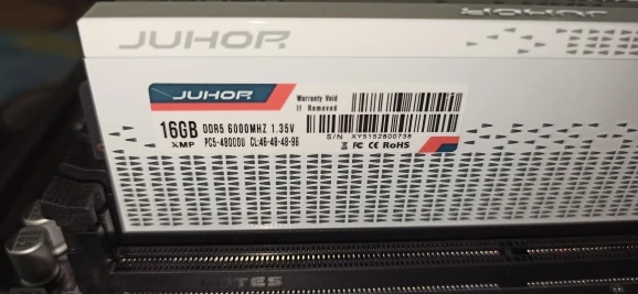 JUHOR DDR5 RAM 16GB 4800MHz 5600MHz 6000MHz Computer Gaming