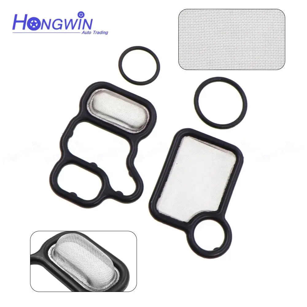 Solenoid Kit Gasket O-Ring Filter for Honda Civic 15815-RAA-A02 15832-PNA-003 15845-RAA-A01 91319-PAA-A01