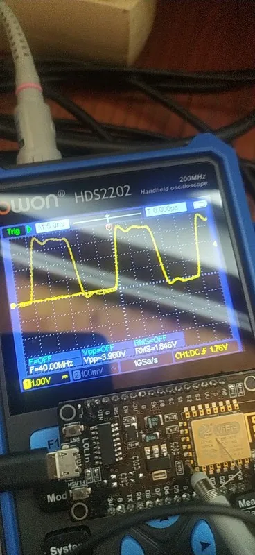OWON HDS2102S Digital Oscilloscope 2 Channels 100Mhz Bandwidth Portable 3 in 1 USB Osiclloscopes + Multimeter+Waveform Generator photo review