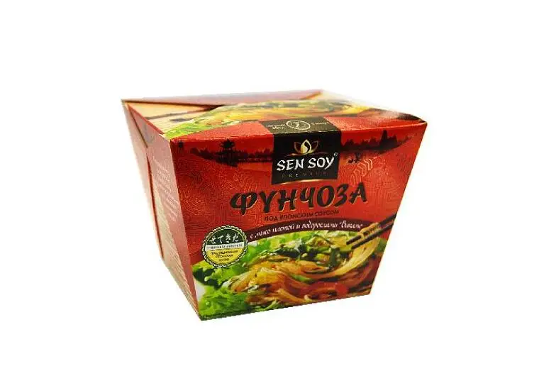 Упаковка 12 штук Вермишель SEN SOY фунчоза