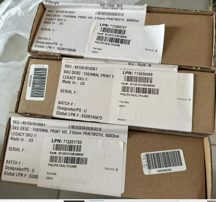 

THERMAL PRINT HD，216mm PRNTWDTH，8000hmHm SKU:451261010381 new， original
