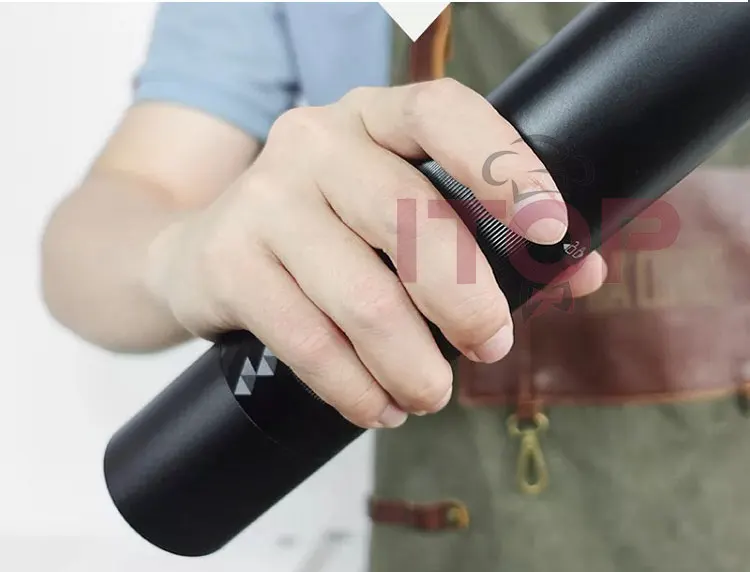 Ab6cccd6bf8f34d4186c5fcef651827cea ITOP SD1 Hybrid Energy Coffee Grinder Electric Rechargeable Portable Motor& Manual Coffee Grinder Stainless Steel Burrs