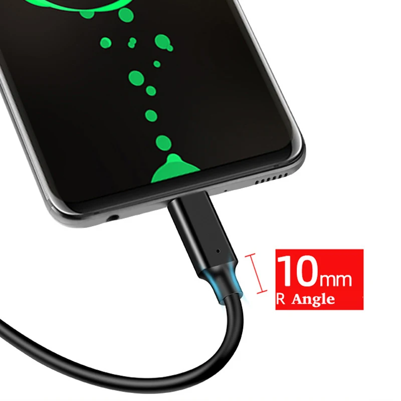 High-Speed USB 3.2 to Type C Cable – 10Gbps Data Transfer & 60W Charging – Durable PVC Cord, Black