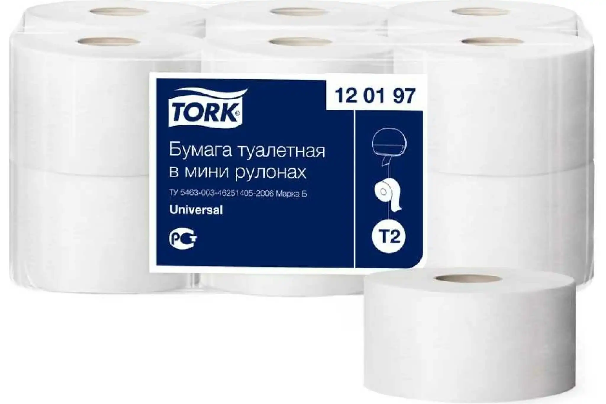 Туалетная бумага TORK Universal 200 м