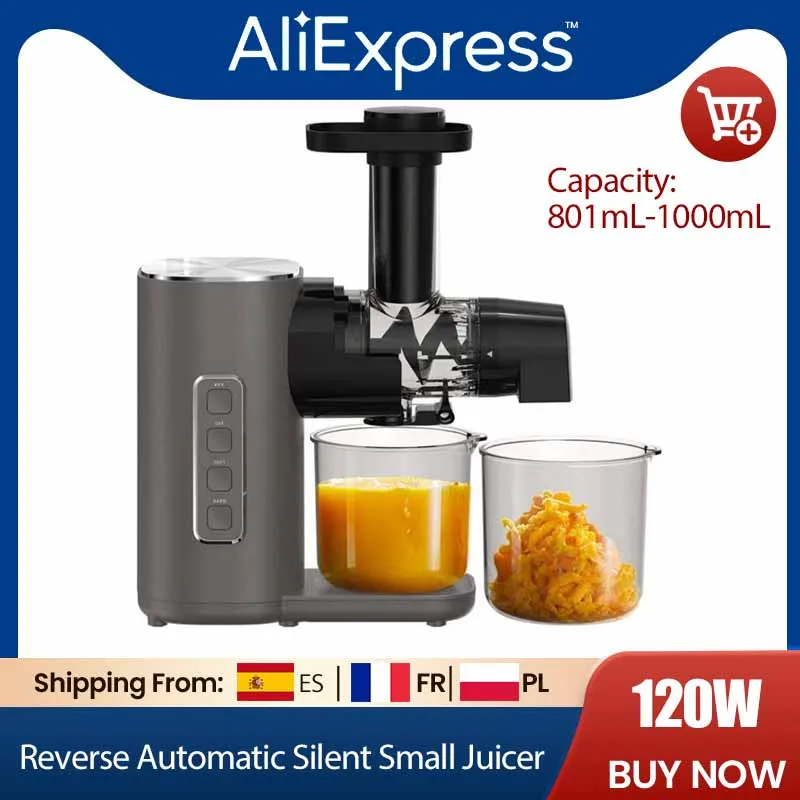 silentjuicerLowspeedresiduejuiceseparationhouseholdfruits