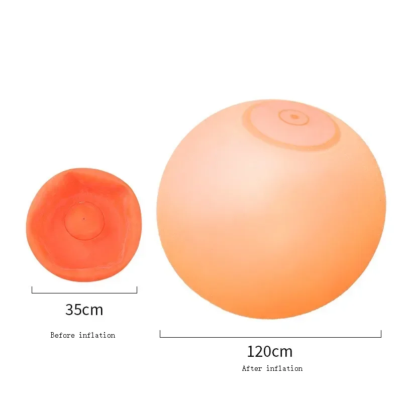 Description Picture 2 of itemNew Children Outdoor Soft Air Water Filled Bubble Ball Inflating Balloon Toy Fun Party Game Great Kids Gifts Hot Sales