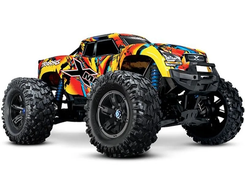 

Лидер продаж, внедорожник TRAX XAS X-MAXX 4X4 VXL, безщеточный монстр-Трак 4WD 1:7 RTR SOLAR FLARE