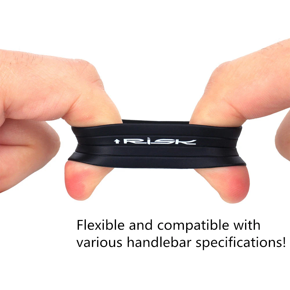 Anneau De Fixation De Sangle Pour Vélos, Bouche De Ruban Adhésif à Vélo - Anneaux Fixes De Bande Réutilisables | Ensemble De 2 Manches De Poignée En