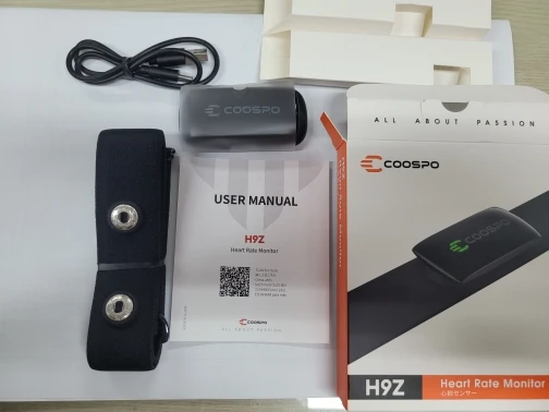 COOSPO H9Z – Präziser Herzfrequenzmesser mit Bluetooth 5.0 & ANT+ für dein Training photo review