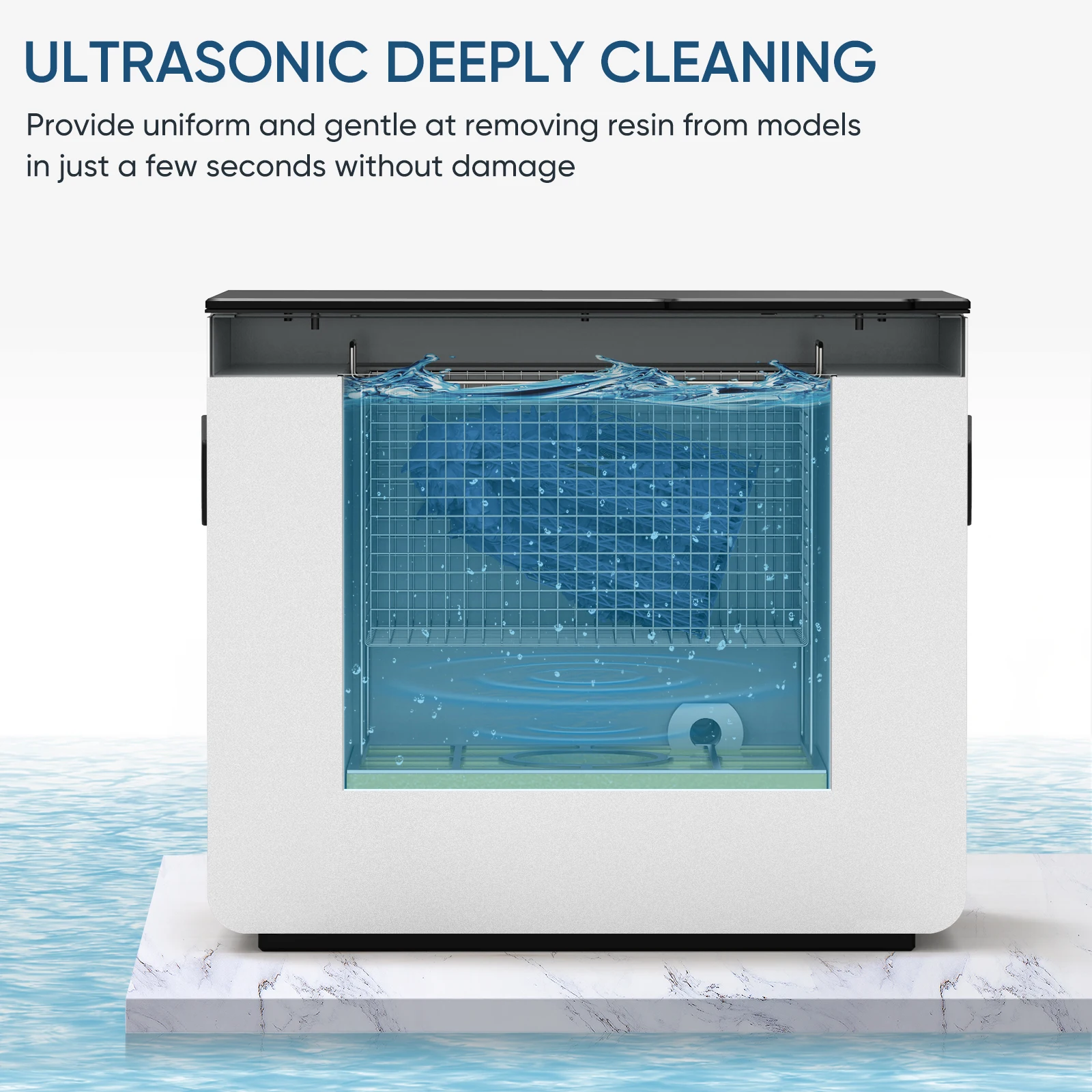 Machine à laver à ultrasons pour GKTWO LCD, pour imprimante 3D DLP SLA,  nettoyeur 7L W230, nettoyage d'écran tactile en résine 3D - AliExpress