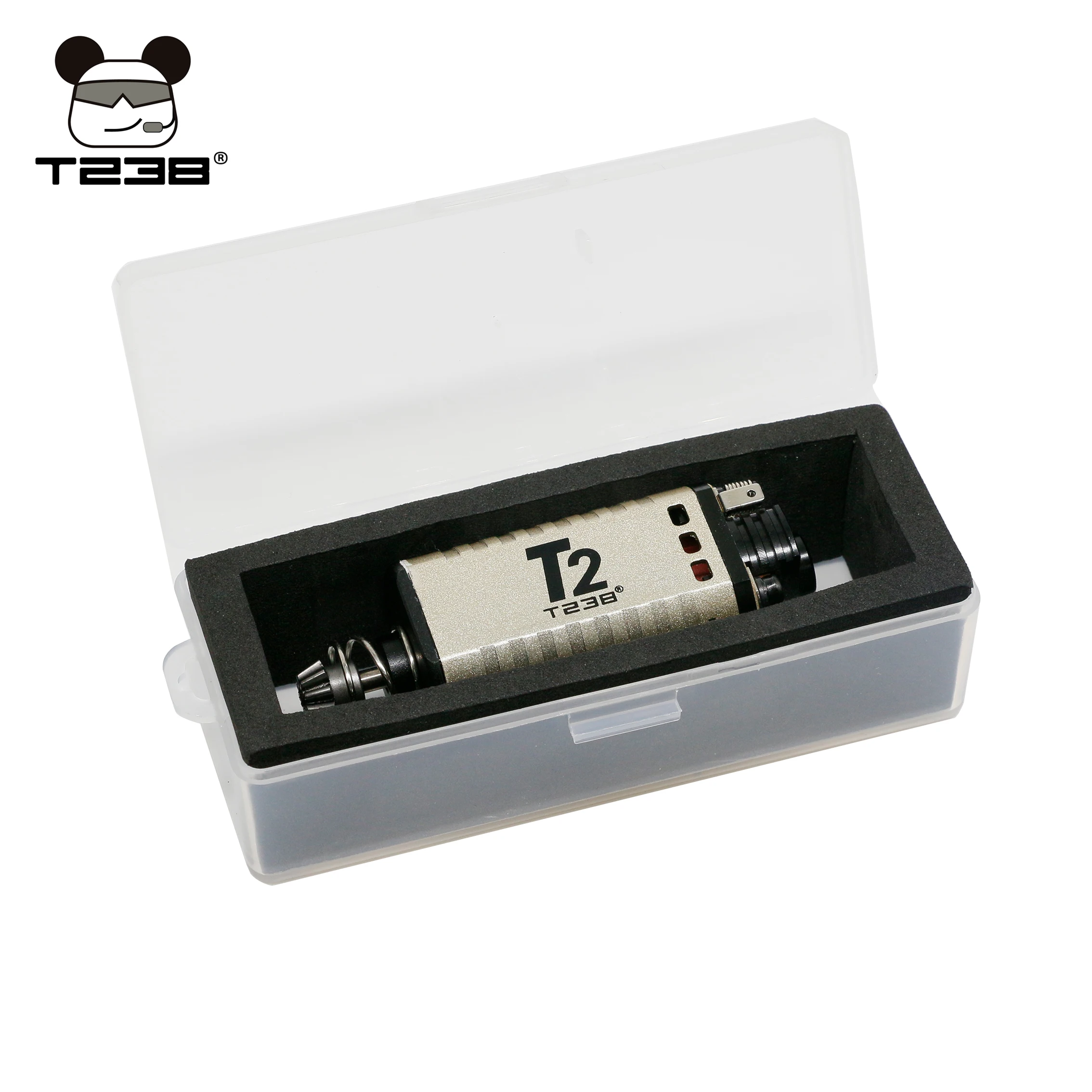 T238 T2 モーター 29,000rpm ハイトルク D型 (Long) T238 Brushed Motor T2 T2L High Thermal Efficiency High-speed