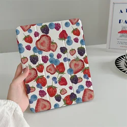 Adorable Strawberry Tablet Case Cover for iPadPro2024 - 11inch (TR027)