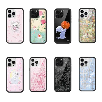 New Wildflower 3D WF Ghost Spider Phone Case for iPhone 17Pro 12 13 14 15 16 Pro Max Plus INS Cartoon Cover Lovers Lagoon Rabbit 1