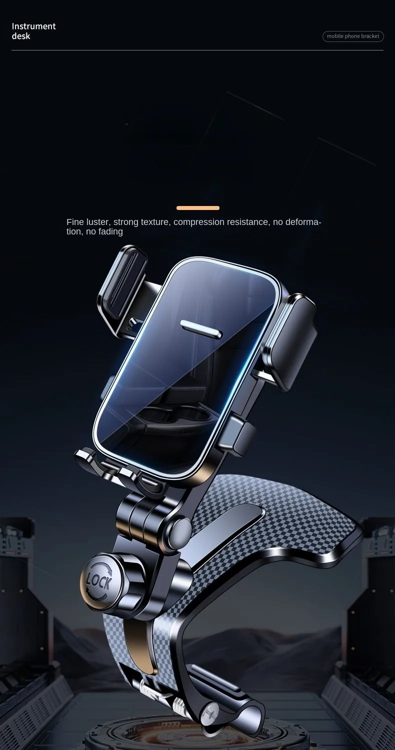 Mobile Phone Car Holder New Style Central Control Instrument Panelmulti-functional Car Universal Navigation Special Fixed