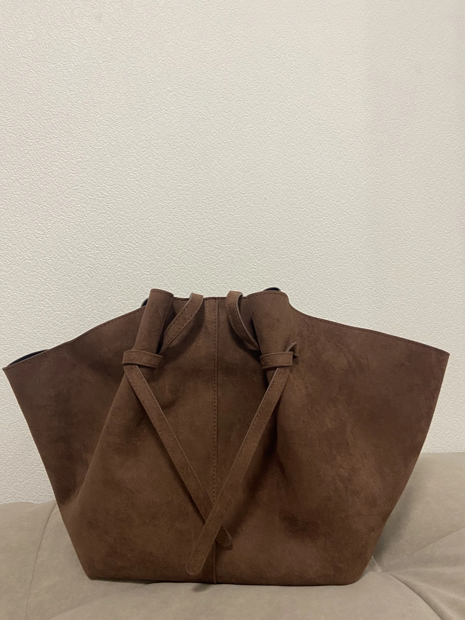 [DEINET] SUEDE BIG BAG ☆送料込☆ Wholesale suede tote bag for your store