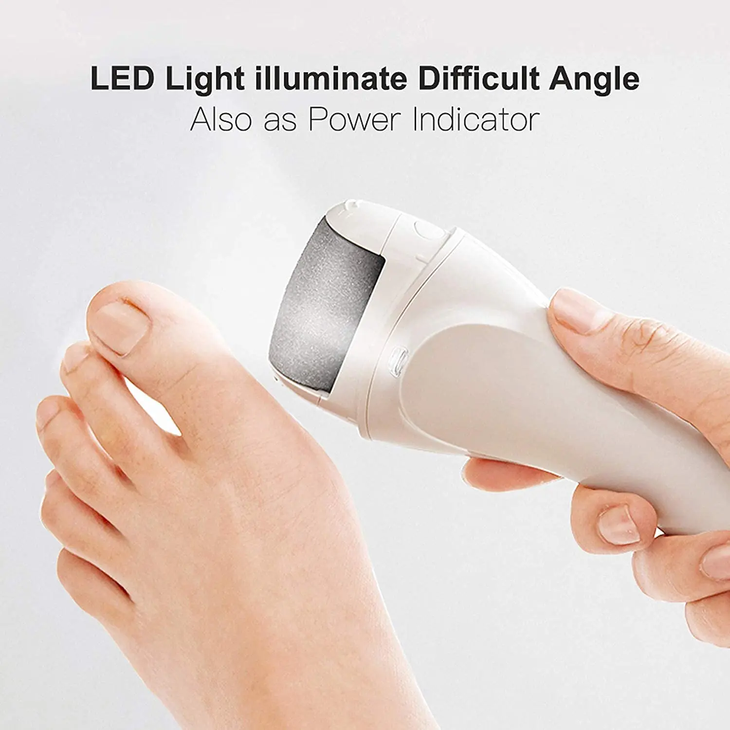 Pritech Charged Electric Callus Remover for Heels Grinding Pedicure Tools Professional Pedi Foot File Care for Dead Hard Skin 5