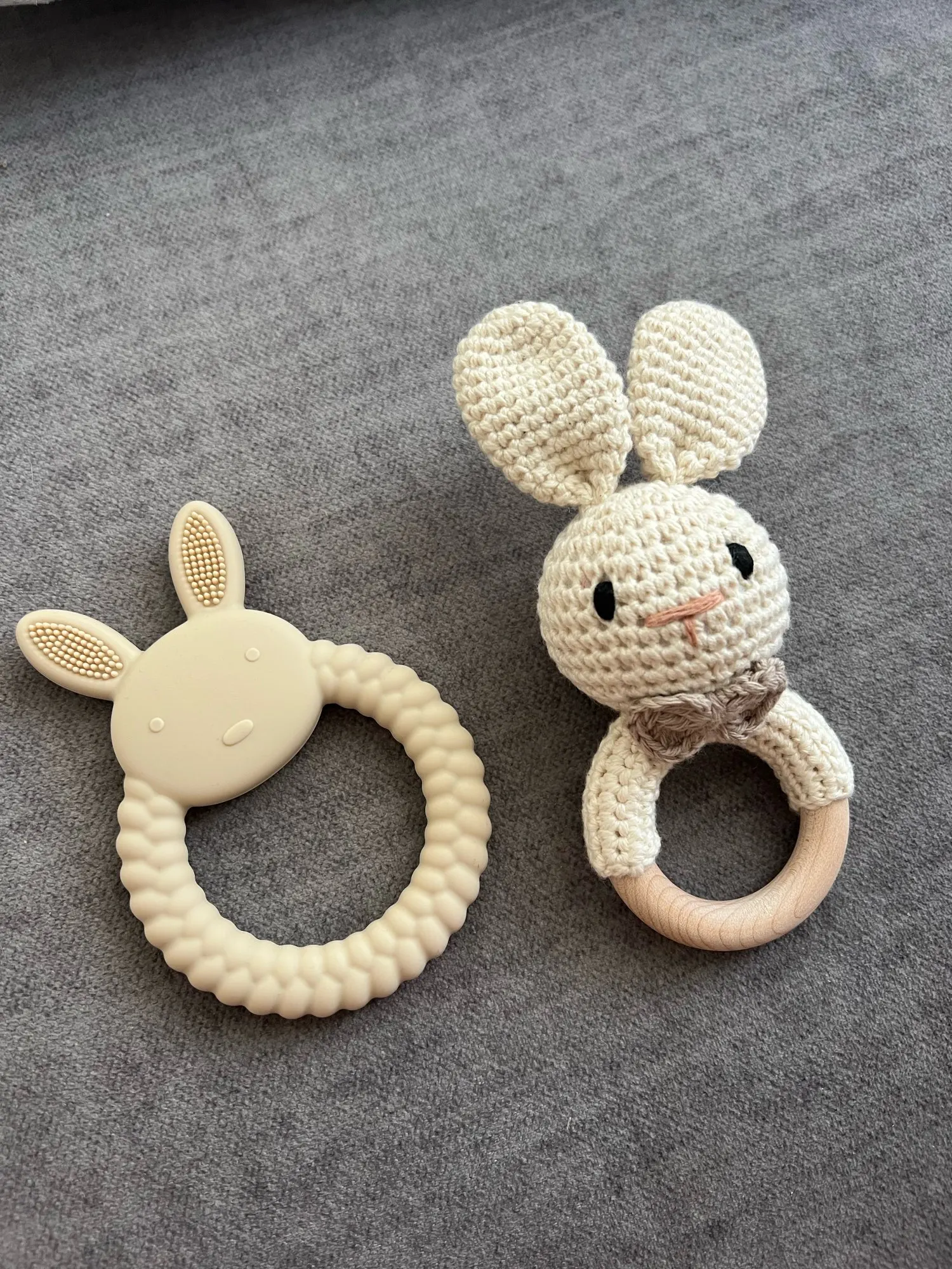 Bunny Crochet Rattle