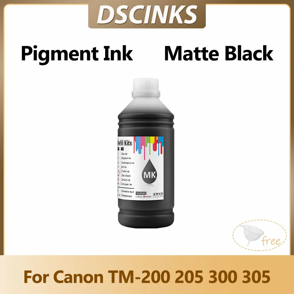 Tinta de Pigmento Universal para Impressora Canon Impermeável Impressora Pfi120 Pfi320 Pfi-1700 706 701 702 703 707 Pro-1000 Pfi206 306 1000ml - Imagem 3