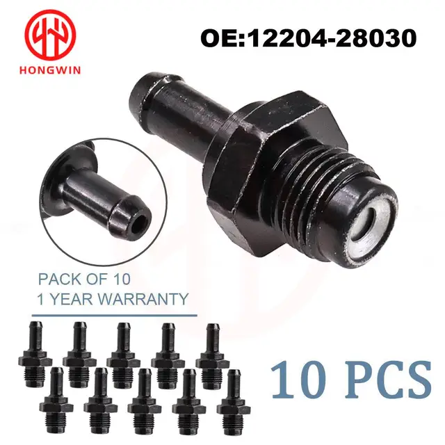 PCV Valve & Hose Replacement Kit For Toyota 2.4L Engine - Fits Camry, Corolla, RAV4, Highlander