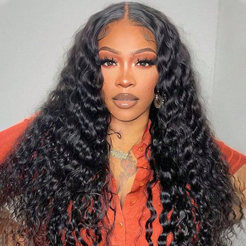 250 Density Lace Front Wig Human Hair 13x4 Jerry Curly Wigs for Women Pre Plucked with Natural Hair Brazilian Virgin 2